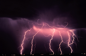 NSSL Lightning Information:  Q&A about Lightning image