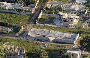 Topography Along the Enriquillo-Plaintain Garden Fault, Haiti image