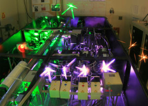 Michigan laser beam believed to set record for intensity image
